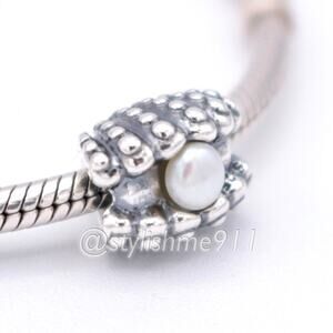 Authentic PANDORA One of a Kind Shell Charm - 791134P